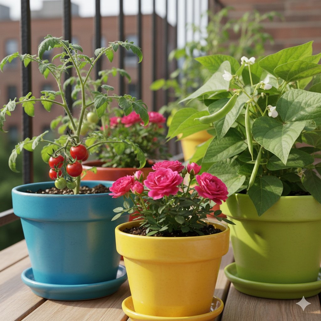 small space gardening ideas

container gardening tips

balcony garden setup

best plants for small spaces

urban gardening hacks

indoor herb gardening

compact vegetable gardening