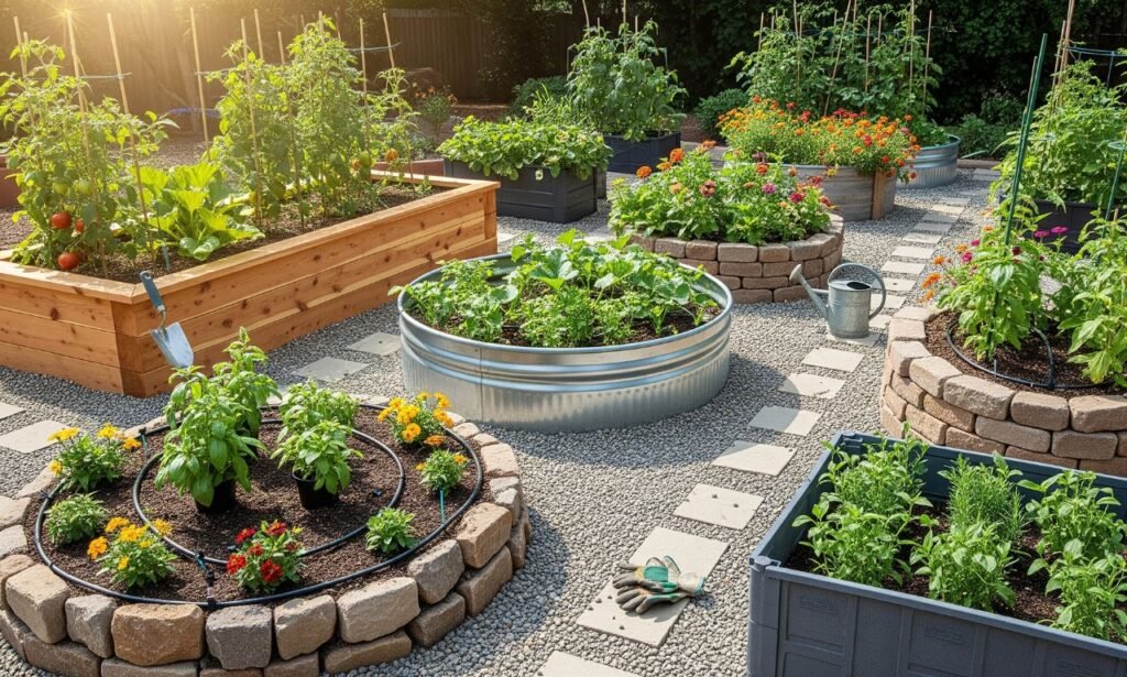 raised bed gardening, raised garden bed, DIY raised beds, best soil for raised beds, vegetables for raised beds, benefits of raised beds, garden bed ideas