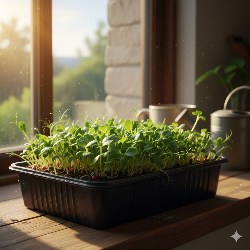 How to Grow Micro-Greens & Sprouts at Home (Beginner’s Guide)