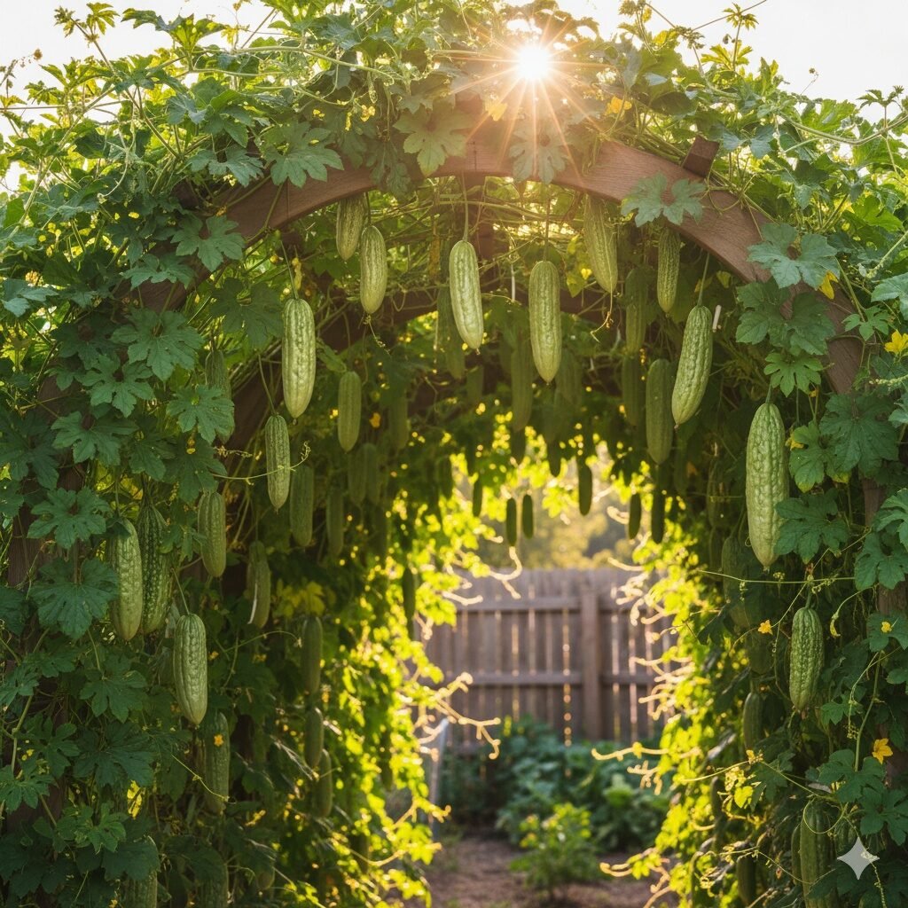 Vertical Gardening Made Easy: 9 Best Vegetables That Grow Upwards for Small Spaces