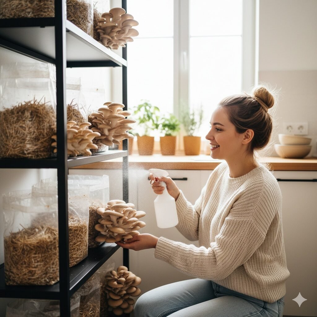 How to Grow Mushrooms at Home (U.S. Edition 2025): 6 Easy Steps to Indoor Farming for Fresh, Organic Harvests