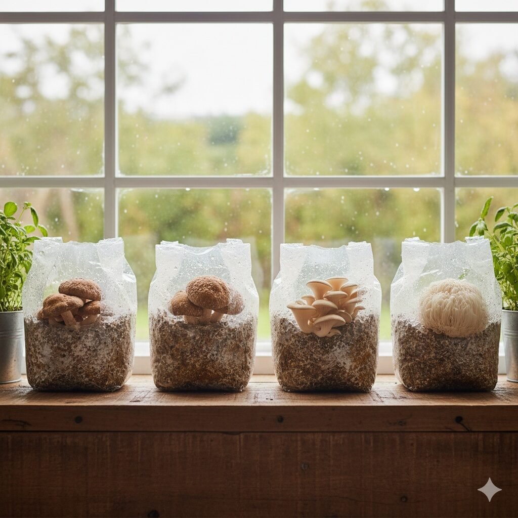 How to Grow Mushrooms at Home (U.S. Edition 2025): 6 Easy Steps to Indoor Farming for Fresh, Organic Harvests