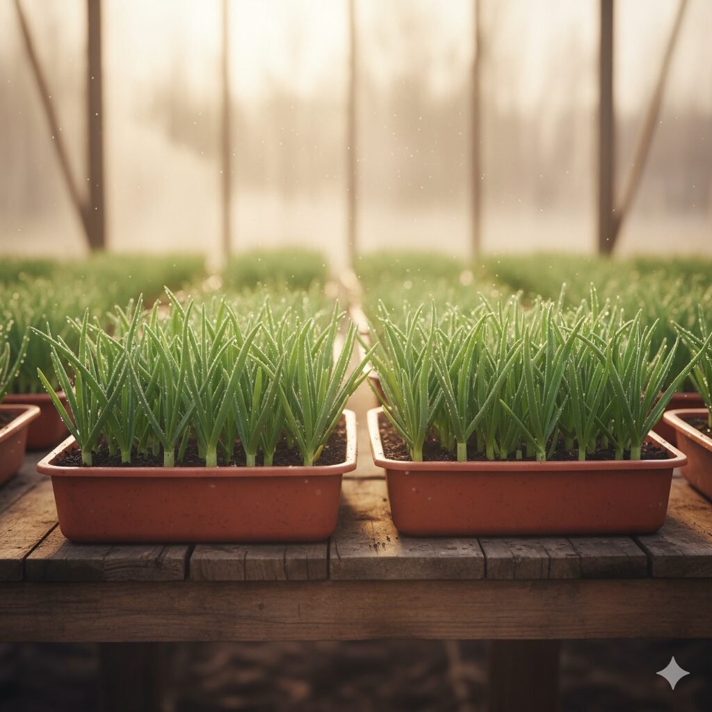 What to Grow in the Greenhouse in January