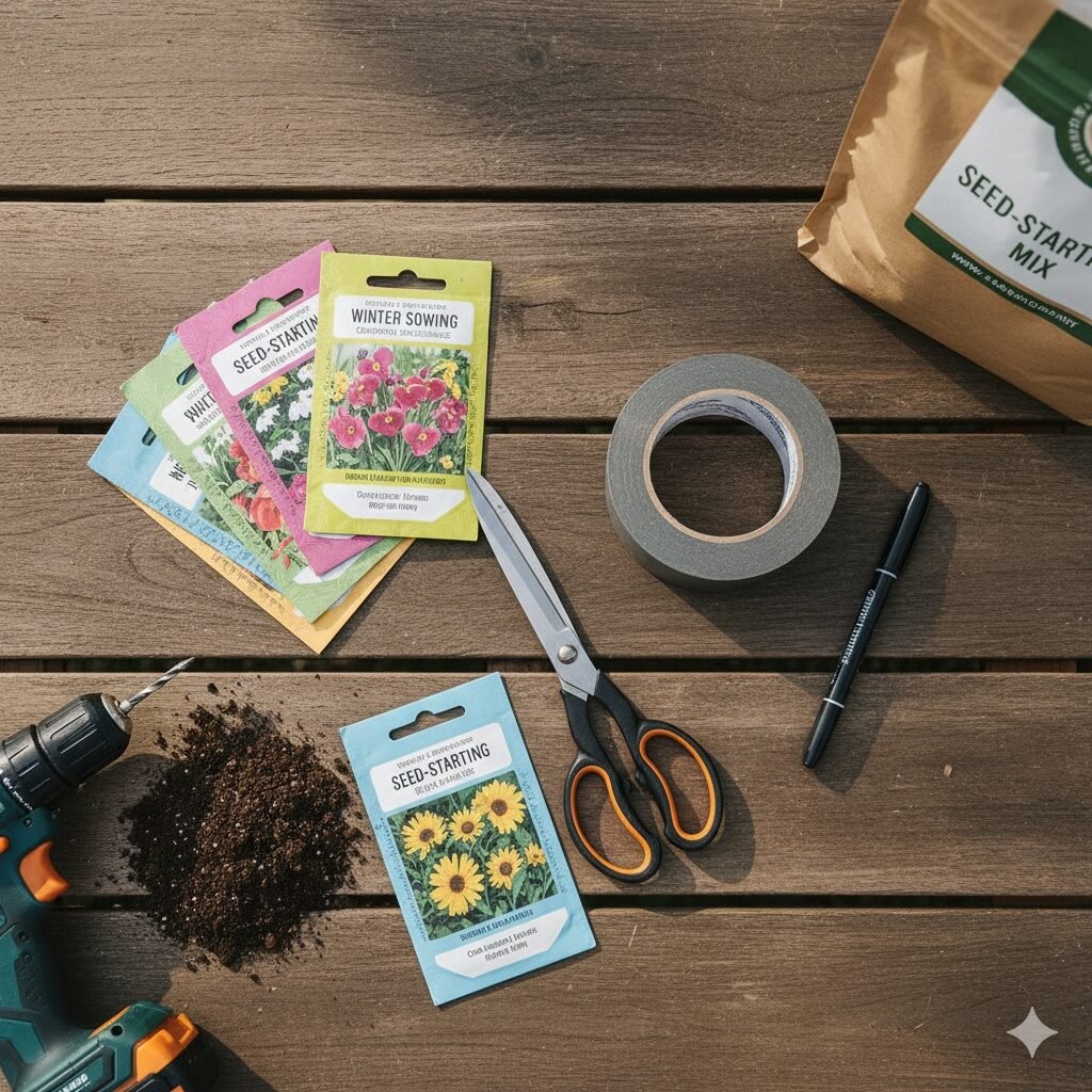 Winter-Sowing Magic: 7 Easy Steps to Grow Spring Veggie Seedlings Outdoors With Minimal Equipment