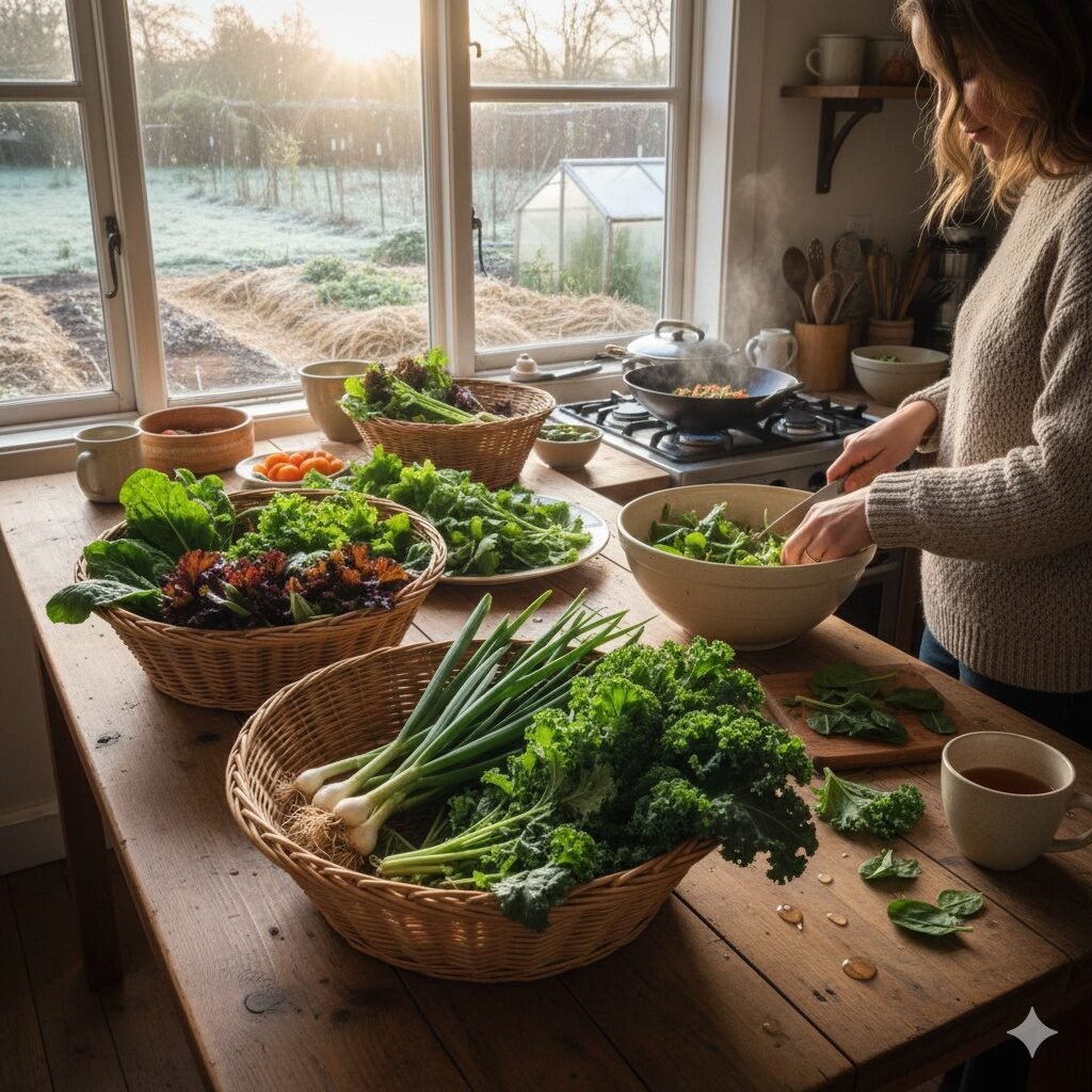 Garlic, Mustards & Winter Salad Greens: Late-Season Edible Crops You Can Still Plant in November