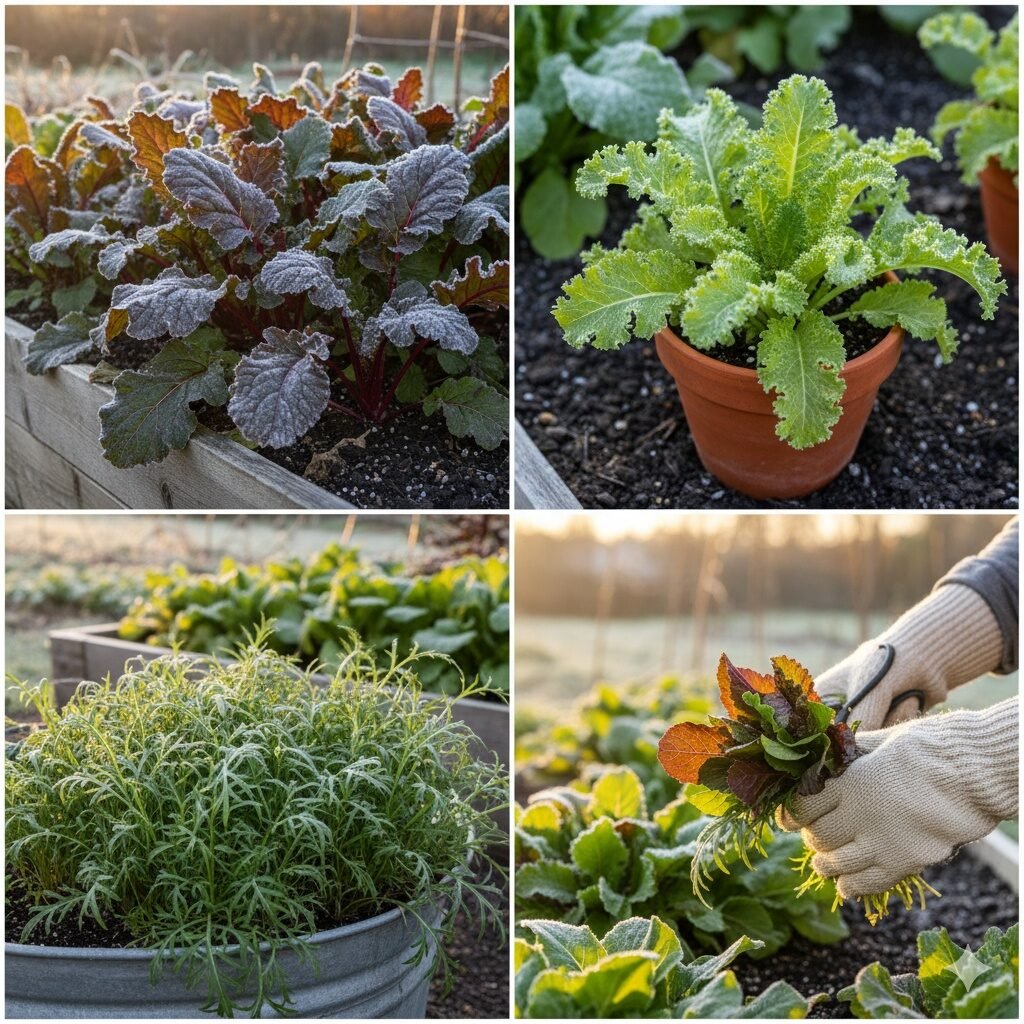 Garlic, Mustards & Winter Salad Greens: Late-Season Edible Crops You Can Still Plant in November