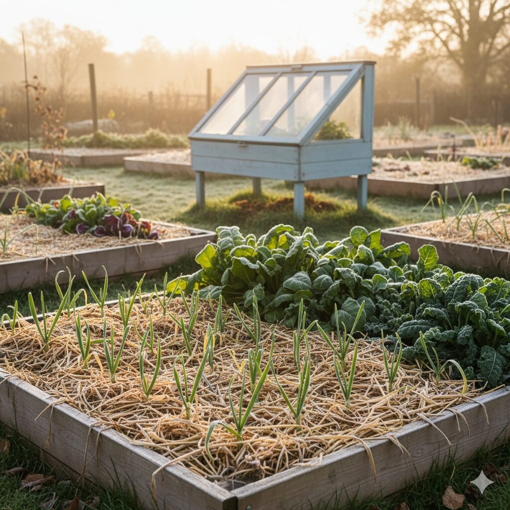 Garlic, Mustards & Winter Salad Greens: Late-Season Edible Crops You Can Still Plant in November