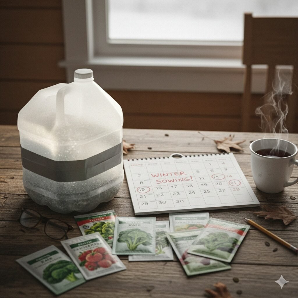 Winter-Sowing Magic: 7 Easy Steps to Grow Spring Veggie Seedlings Outdoors With Minimal Equipment