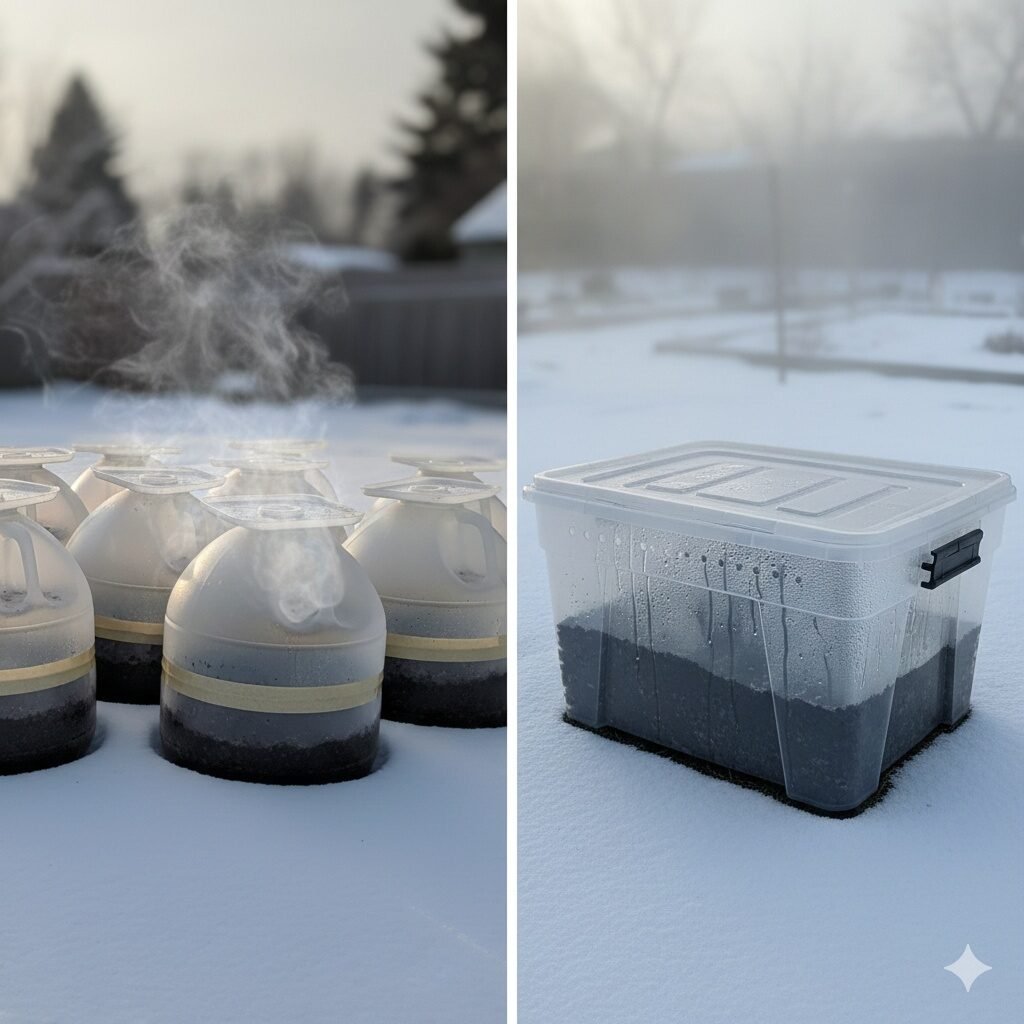 Milk Jugs vs Plastic Totes: Which Container Works Best for Winter Sowing?