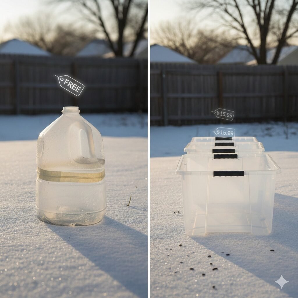 Milk Jugs vs Plastic Totes: Which Container Works Best for Winter Sowing?