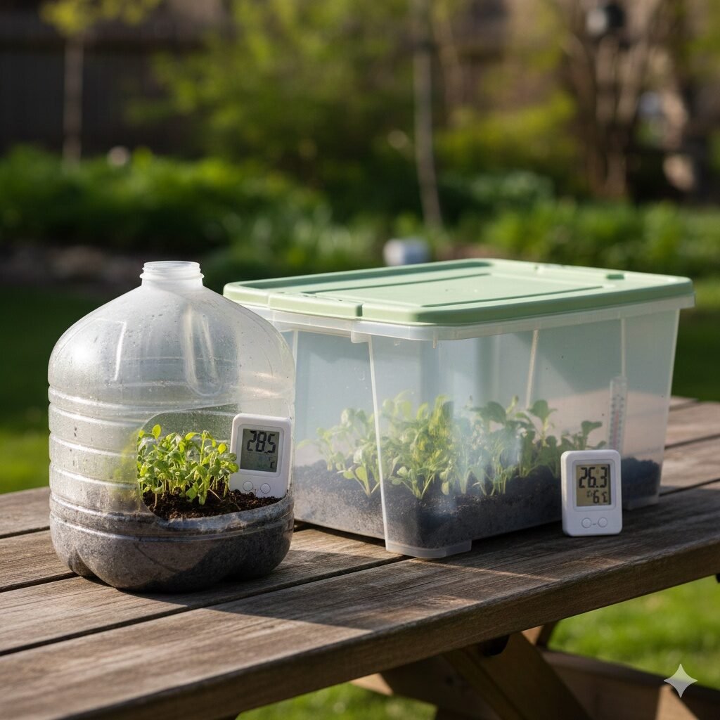 Milk Jugs vs Plastic Totes: Which Container Works Best for Winter Sowing?