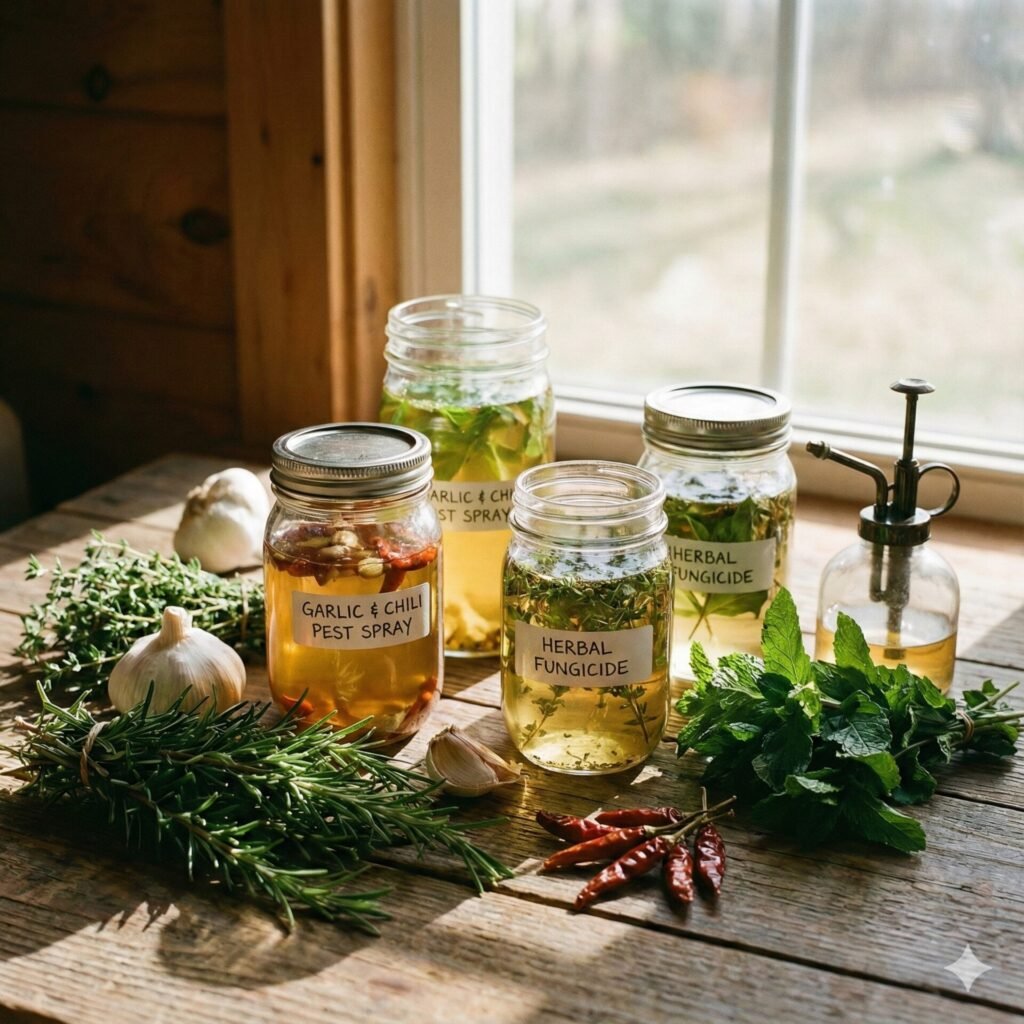 Natural & Organic Pest Control for Edible Gardens: Safe, Chemical-Free Easy Ways to Protect Your Plants