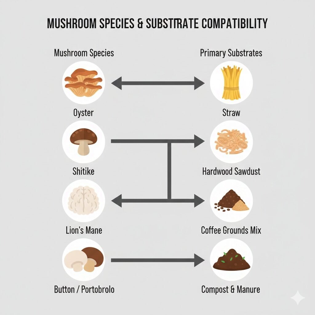Ultimate Mushroom Substrate Guide: Top 4 Growing Media for Beginners & Pros