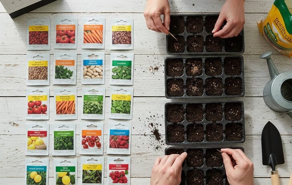 Top seeds for beginners Easy seeds to grow Beginner gardening seeds Best vegetable seeds for beginners Easy herb seeds for beginners Beginner-friendly fruit seeds Seeds for first-time;