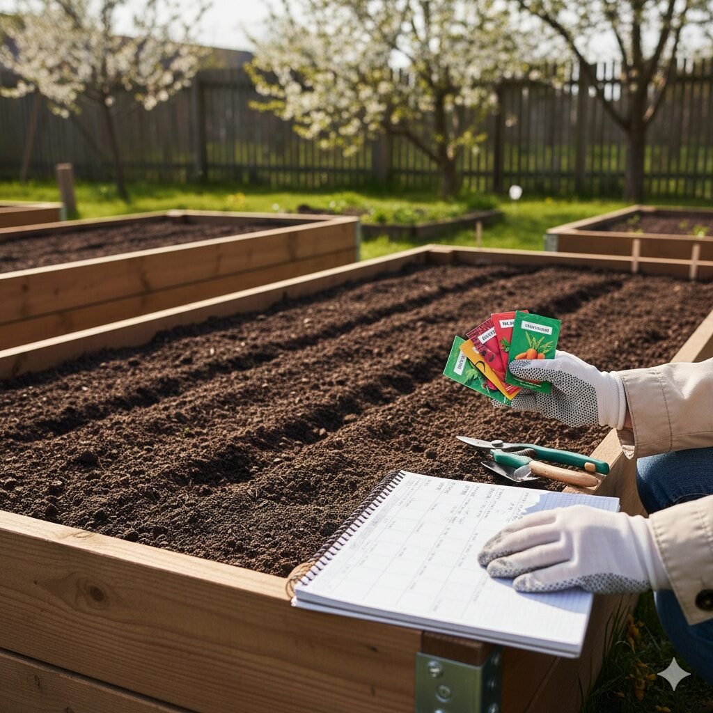 Best Edible Spring Vegetables to Grow in the USA & Europe (Timing + Tips)