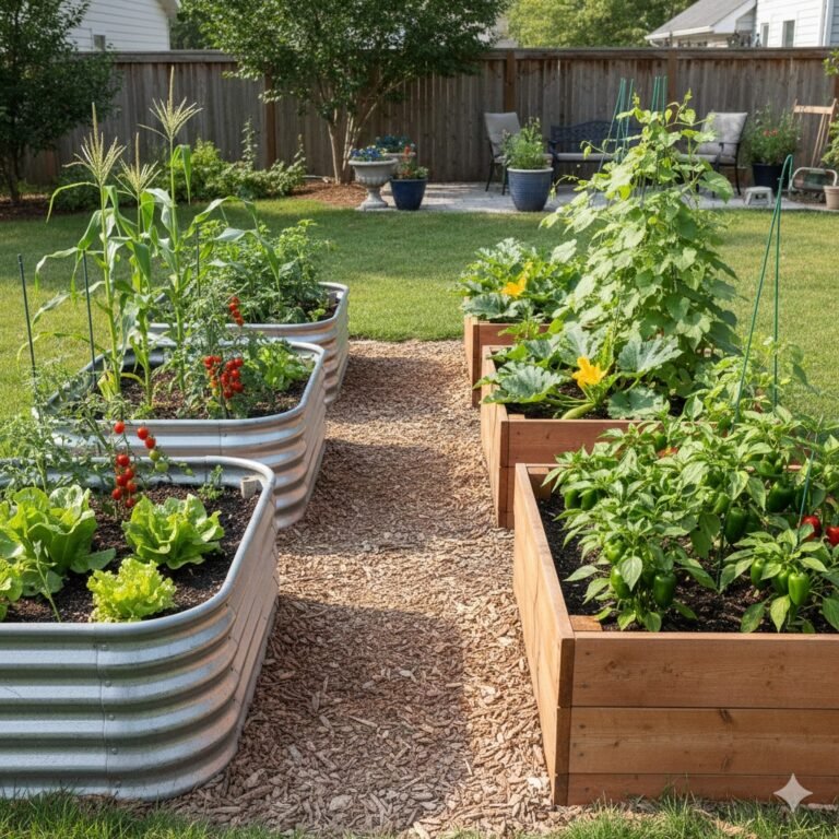 Metal vs Wood Raised Garden Beds Raised garden beds metal vs wood Best material for raised garden beds Are metal raised beds better than wood? Wood vs galvanized steel garden beds Raised beds for hot climates Raised beds in humid climates How long do metal raised beds last? Do metal raised beds get too hot?