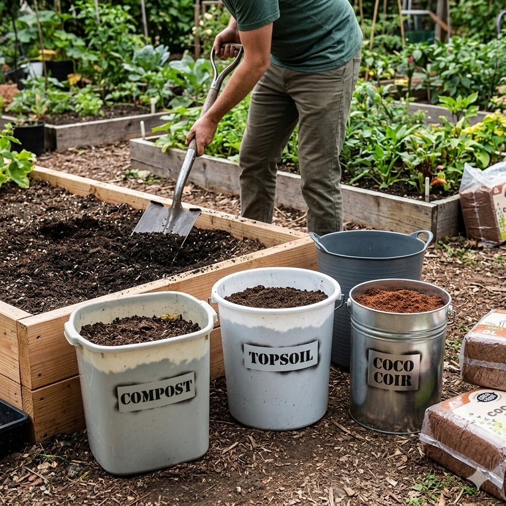The Perfect Soil Mix for Raised Beds