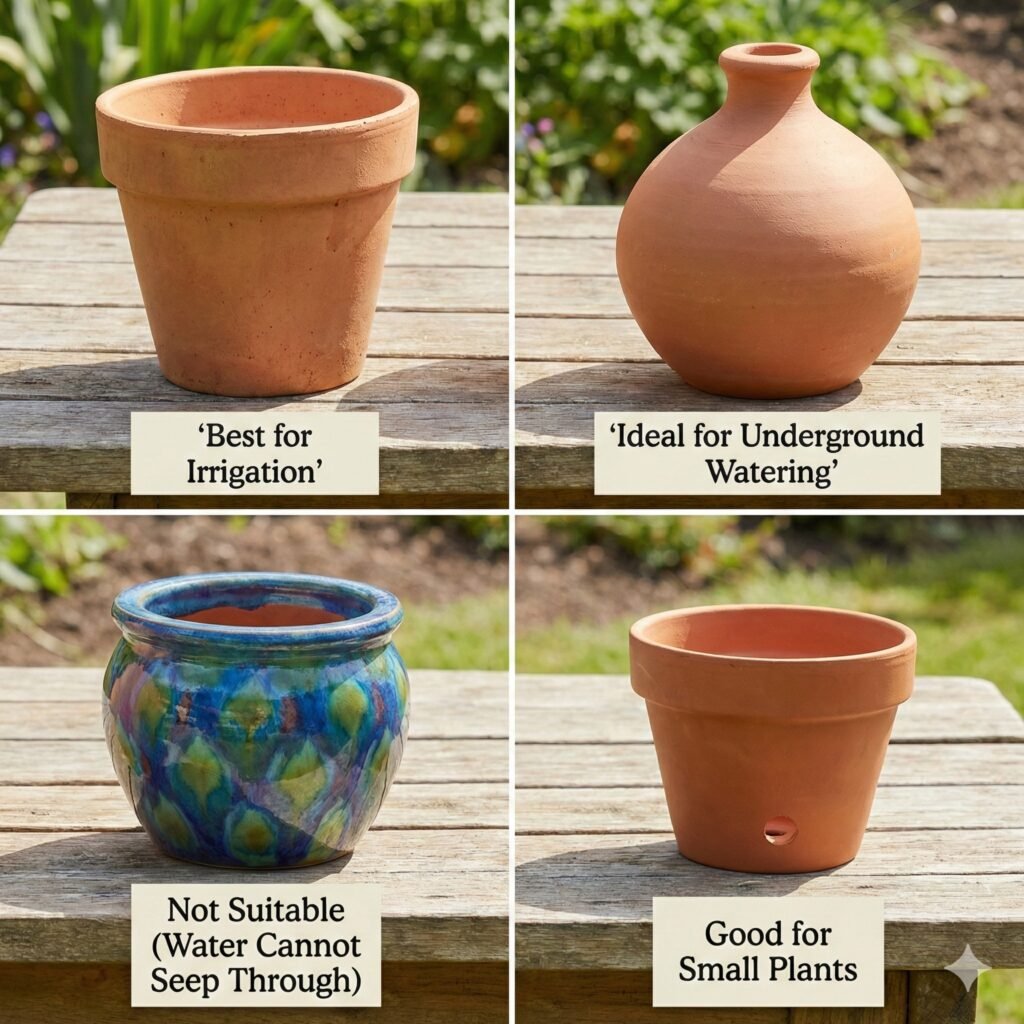 DIY Clay Pot Irrigation System