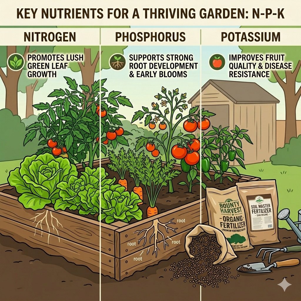 7 Best Fertilizers for Raised Beds