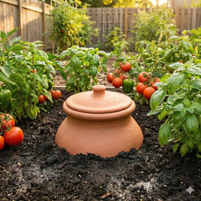 DIY Clay Pot Irrigation System Clay Pot Irrigation System Olla irrigation system Clay pot watering system Underground irrigation for garden Water-saving gardening methods Self-watering garden system Low-cost irrigation for raised beds How to use clay pots for watering plants How to build a DIY clay pot irrigation system Clay pot irrigation system for hot climates Olla irrigation system for raised beds Cheap underground watering system for garden Best clay pots for irrigation Clay pot irrigation for balcony garden Water-saving irrigation for small gardens How deep to bury clay pot irrigation DIY self-watering system under $10 Terracotta pot irrigation guide Terracotta pot watering Porous clay pot system Raised bed watering solution Garden irrigation without electricity Sustainable watering method Beginner-friendly irrigation setup Drought-resistant gardening tips Low maintenance garden watering