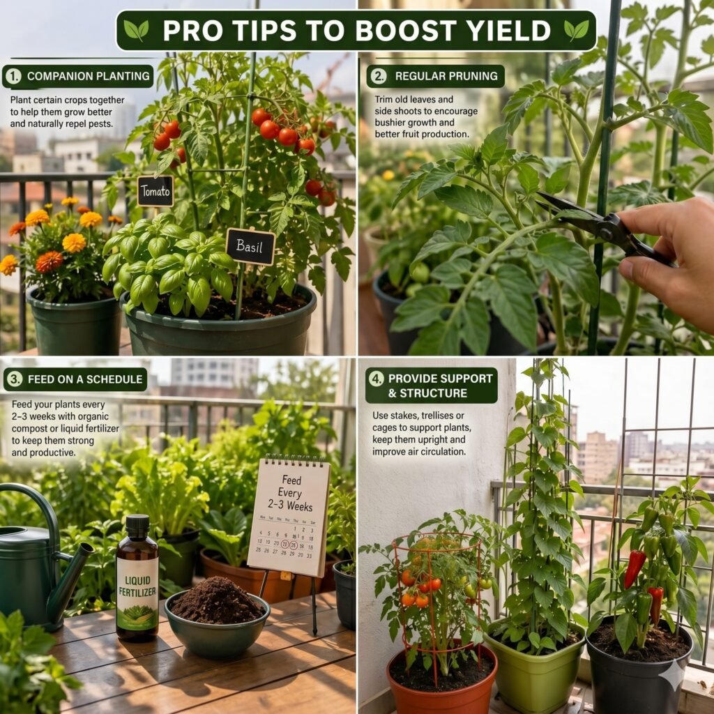 5 Easy Ways to Start a Balcony Garden (Tools, Setup & What to Grow)