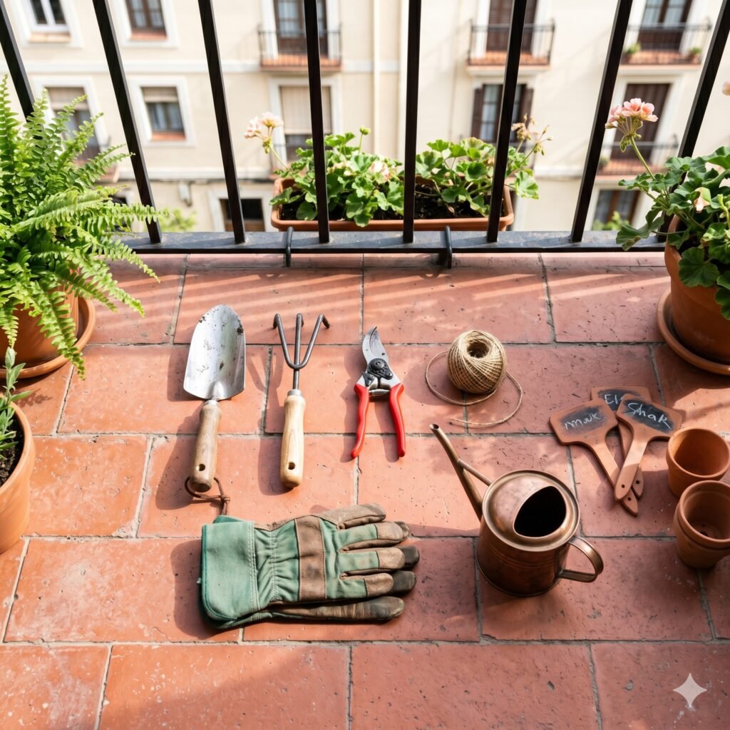 5 Easy Ways to Start a Balcony Garden (Tools, Setup & What to Grow)