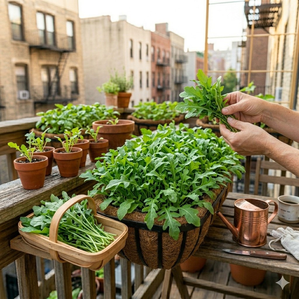 7 Fast-Growing Vegetables You Can Harvest in 60 Days on a Balcony