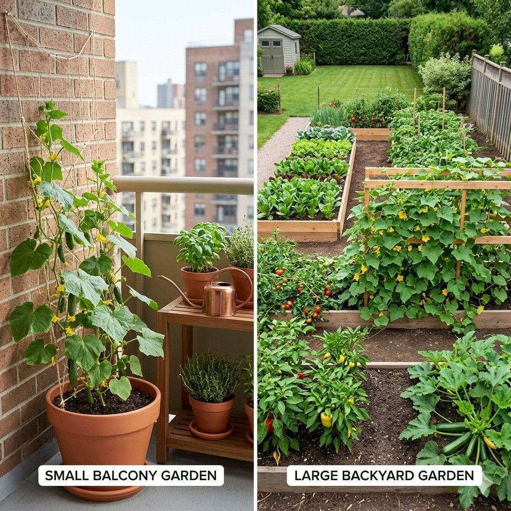 10 Easy Ways to Grow Crispy Cucumbers on a Balcony Garden