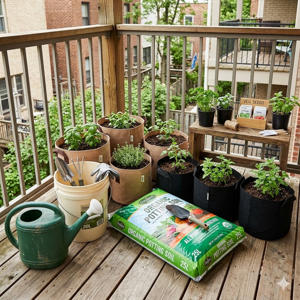 I Grew a Full Grocery Garden in Containers — Here’s Everything I Used