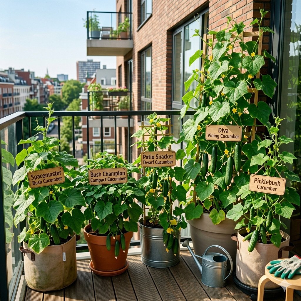 10 Easy Ways to Grow Crispy Cucumbers on a Balcony Garden