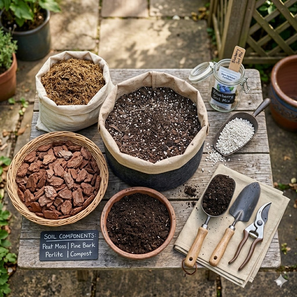 7 Best Blueberry Varieties for Pots and Small Gardens