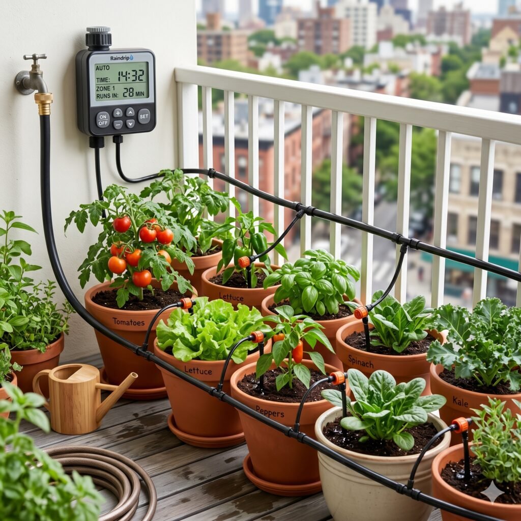 7 Best Self-Watering Systems for Balcony Vegetable Gardens (That Actually Work)