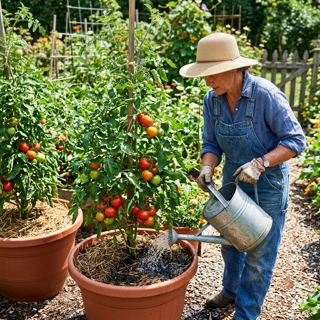 7 Secrets to Grow Huge Tomatoes in Containers Without a Backyard