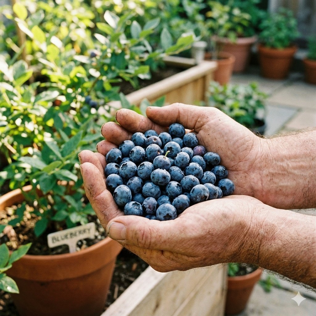 7 Best Blueberry Varieties for Pots and Small Gardens