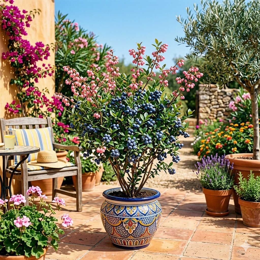 7 Best Blueberry Varieties for Pots and Small Gardens
