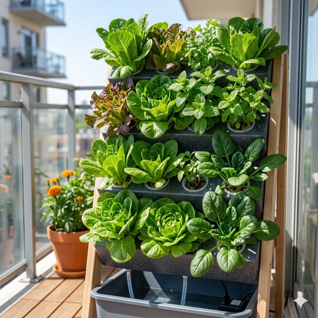 I Tried a Hydroponic Garden on My Balcony – Here’s What Happened (Honest Beginner Guide)