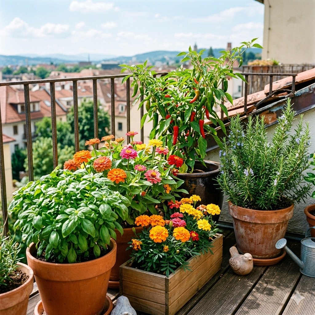 How to Keep Balcony Plants Alive in Summer (15 Proven Heat Protection Tips)