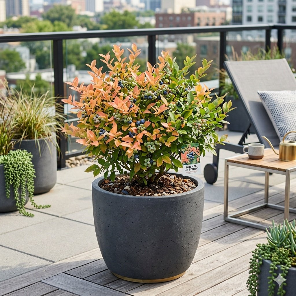 7 Best Blueberry Varieties for Pots and Small Gardens