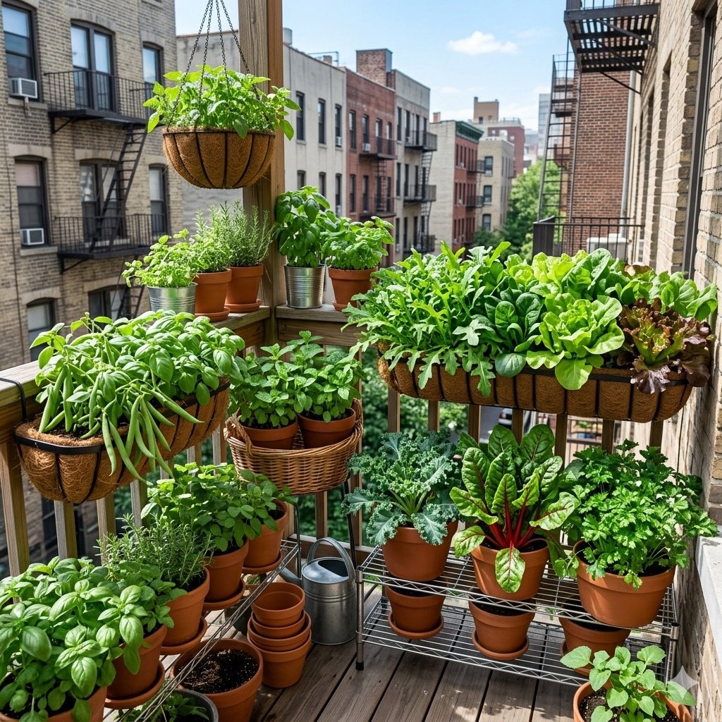 7 Fast-Growing Vegetables You Can Harvest in 60 Days on a Balcony