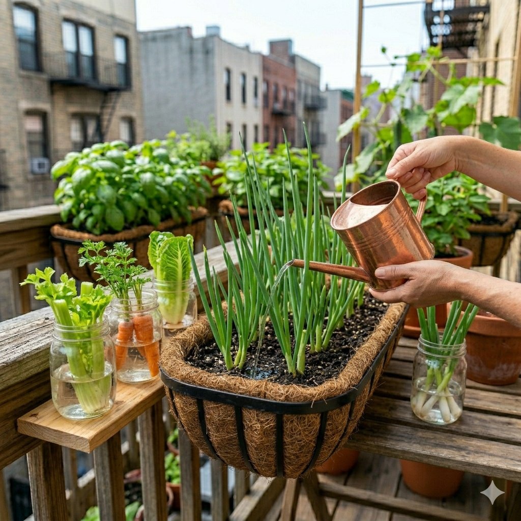 7 Fast-Growing Vegetables You Can Harvest in 60 Days on a Balcony