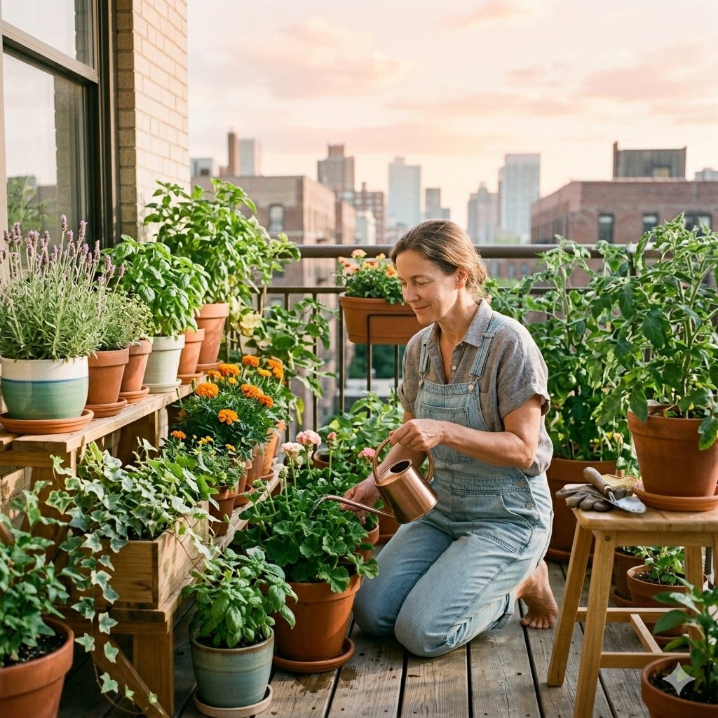 How to Keep Balcony Plants Alive in Summer (15 Proven Heat Protection Tips)