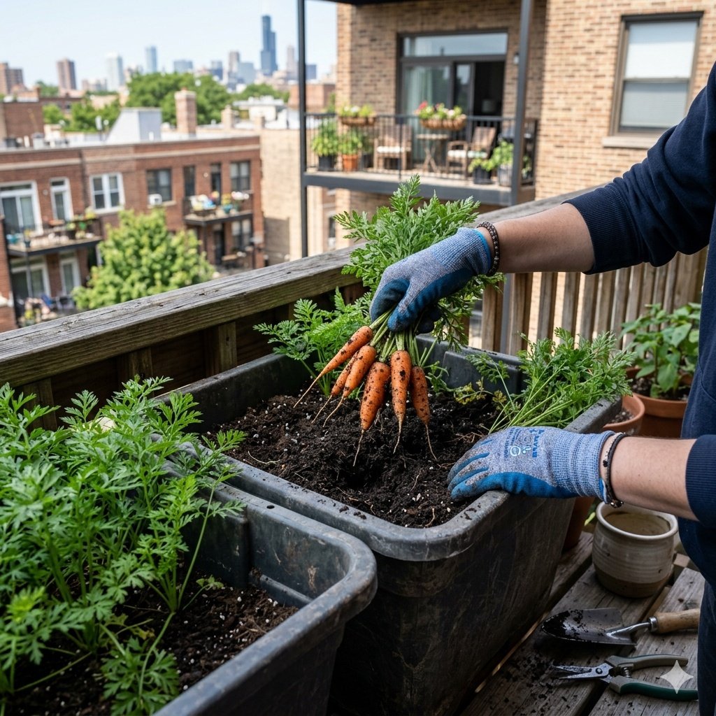 7 Fast-Growing Vegetables You Can Harvest in 60 Days on a Balcony