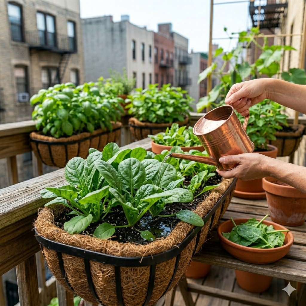 7 Fast-Growing Vegetables You Can Harvest in 60 Days on a Balcony
