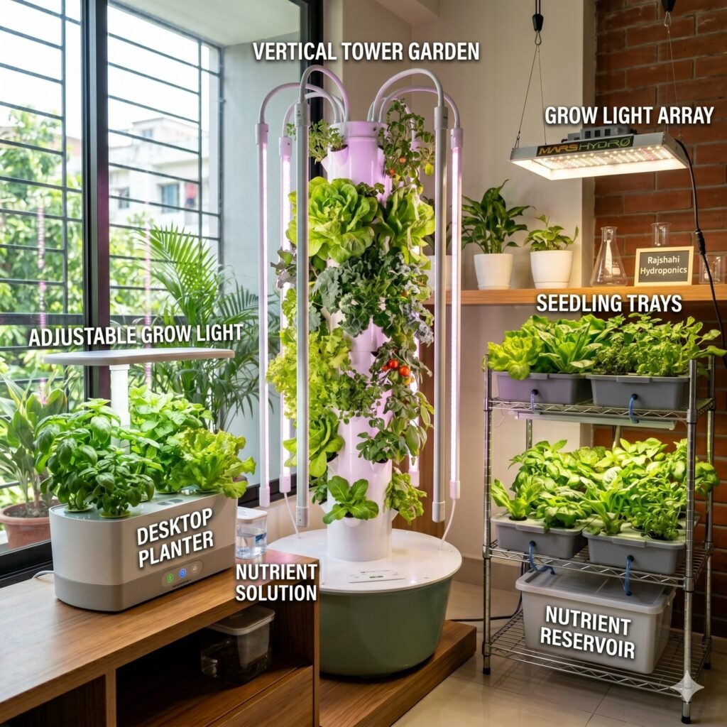 I Tried a Hydroponic Garden on My Balcony – Here’s What Happened (Honest Beginner Guide)