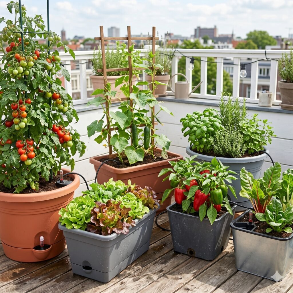 7 Best Self-Watering Systems for Balcony Vegetable Gardens (That Actually Work);