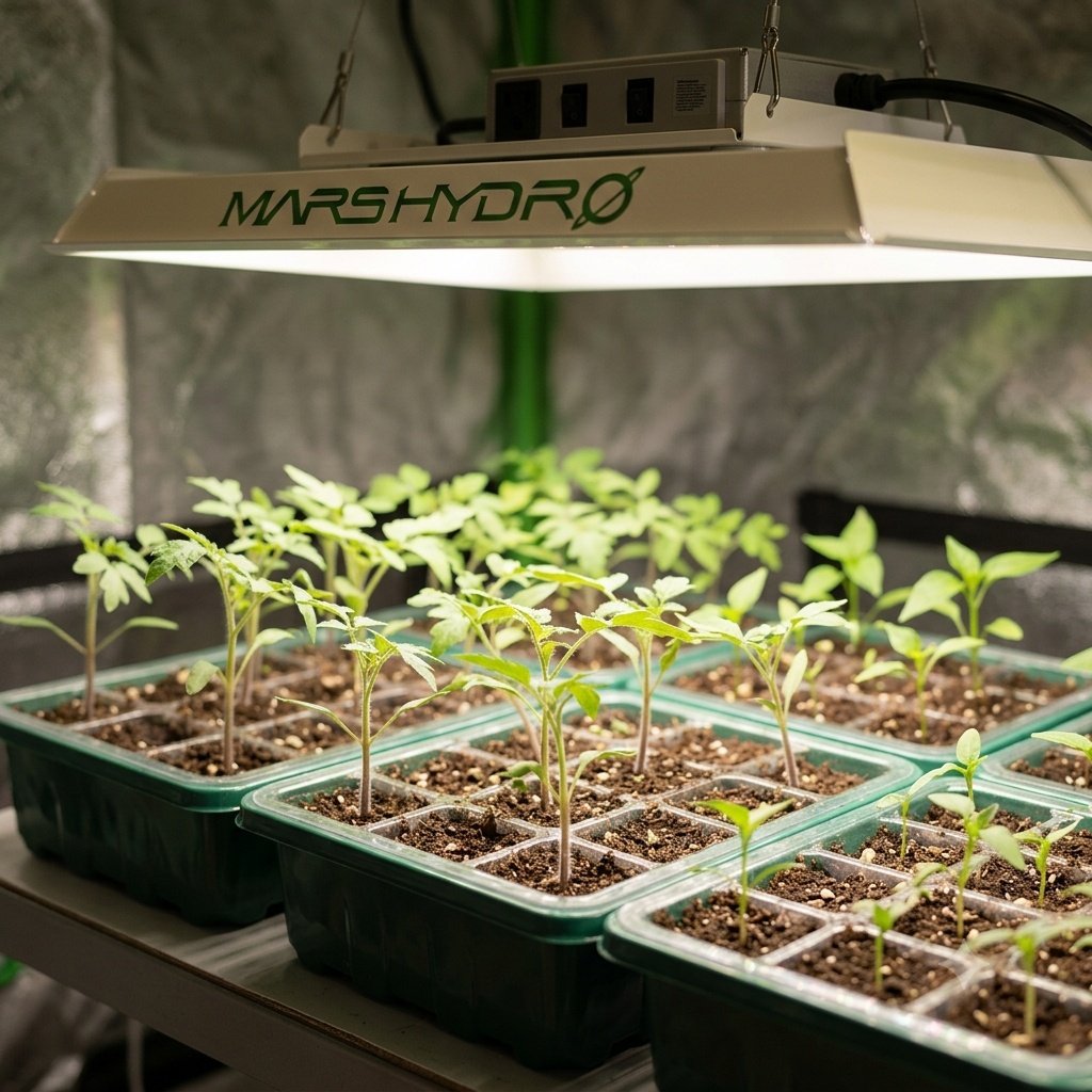 7 Best LED Grow Lights for Indoor Vegetables and Seed Starting