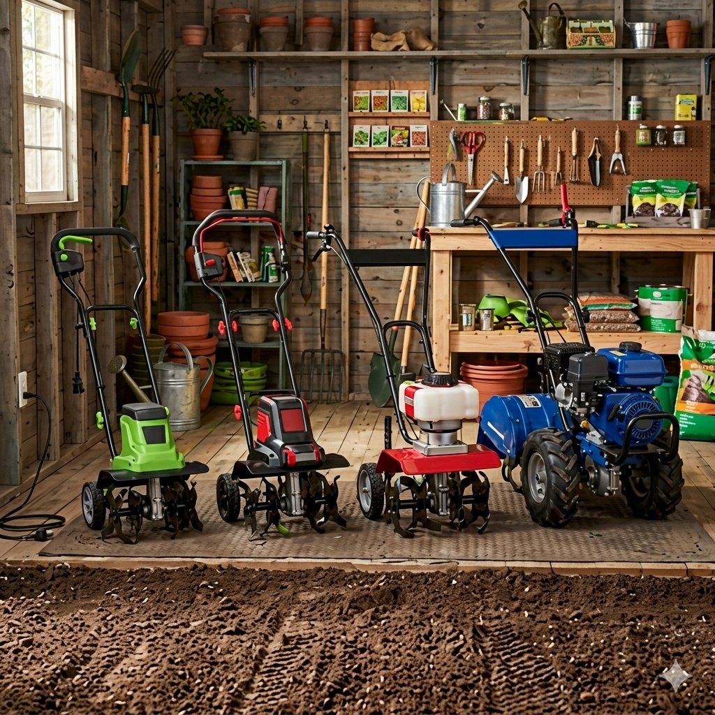 5 Best Garden Tillers & Cultivators for Raised Beds & Vegetable Gardens