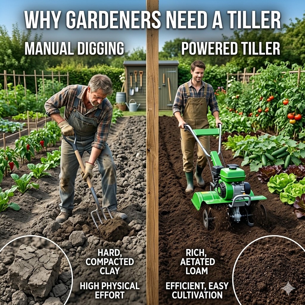 5 Best Garden Tillers & Cultivators for Raised Beds & Vegetable Gardens