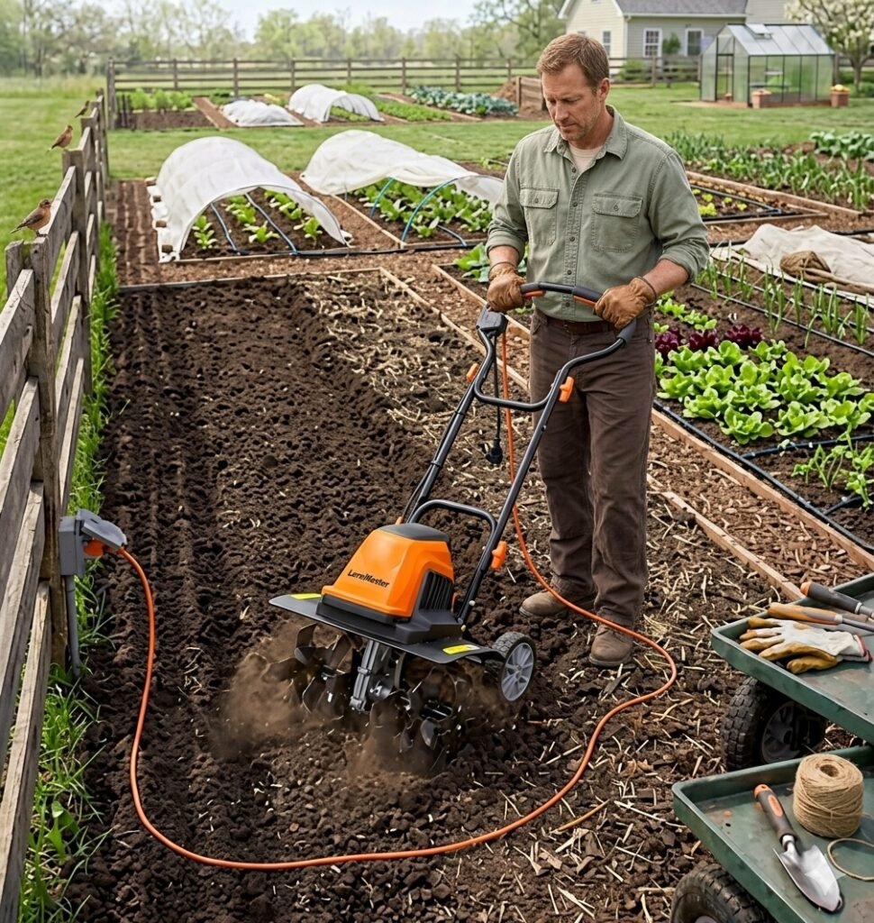5 Best Garden Tillers & Cultivators for Raised Beds & Vegetable Gardens