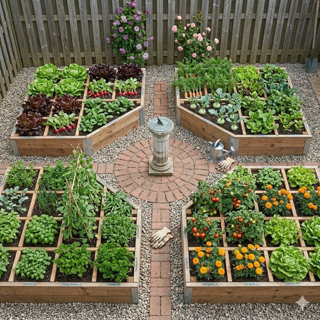 17 Raised Bed Garden Layout Ideas for Bigger Harvests and Better Organization